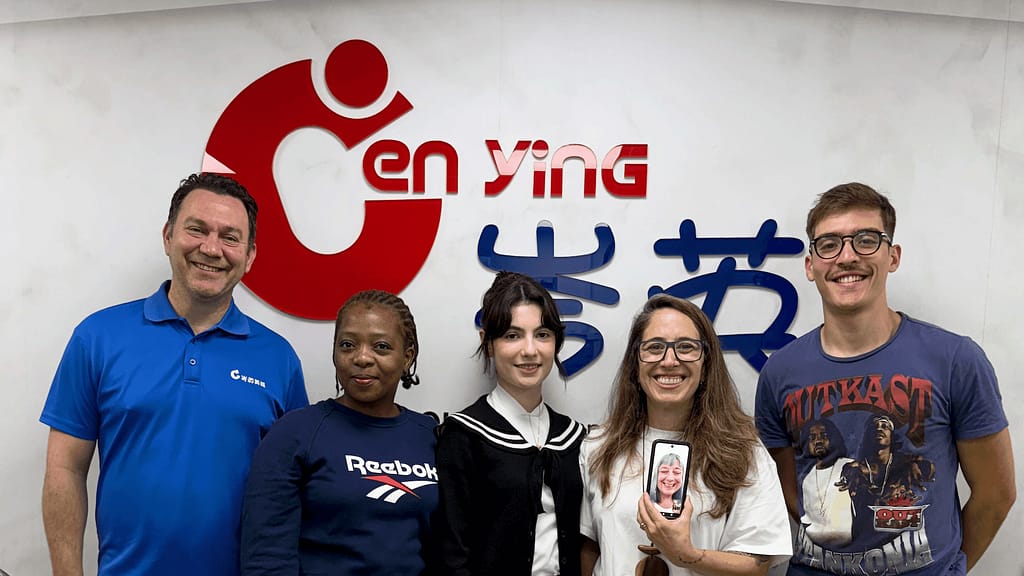Cambridge CELTA teacher training group at CenYing Teacher Training Centre in Taiwan