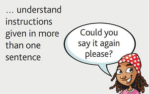 Flyers can understand instructions given in more than one sentence